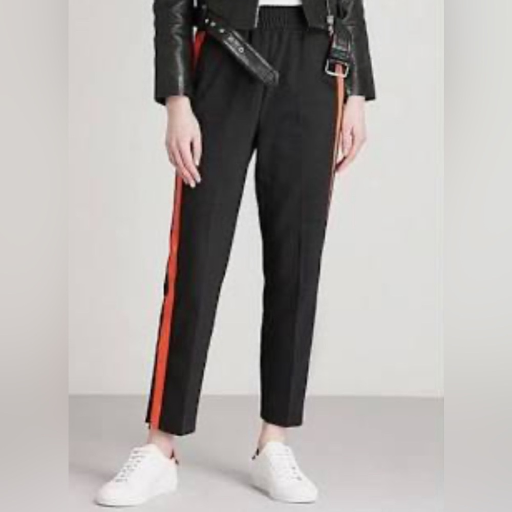 SALE‼️Maje Black and Orange Track Pants Size 2